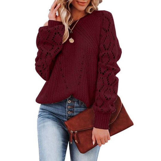 R&B | Hohlstrickpullover Mit Elegantem Design