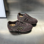 Damen Sportliche Sneakers mit elegantem Geflecht und modischem Schnallenverschluss R&B
