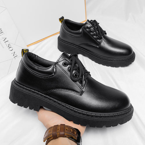 Herren Schnürschuhe mit rutschfester Sohle und hochwertigem Leder R&B