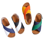 Damen Komfortable Keil-Sandalen R&B