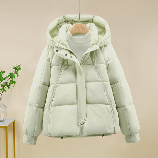 Damen hochwertige wattierte Funktionsjacke mit Kapuze und isolierenden Einsätzen R&B