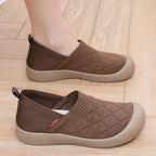 Damen Bequeme Slip-On Freizeitschuhe mit elastischem Bündchen R&B