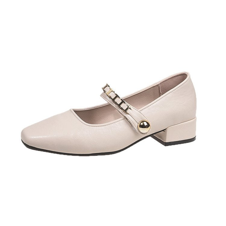 Damen elegante Mary Jane Ballerinas R&B