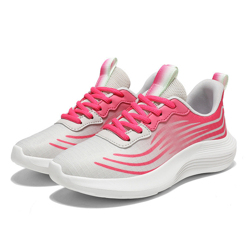 Damen Sportliche Leichtgewicht-Laufschuhe mit dämpfender Sohle R&B