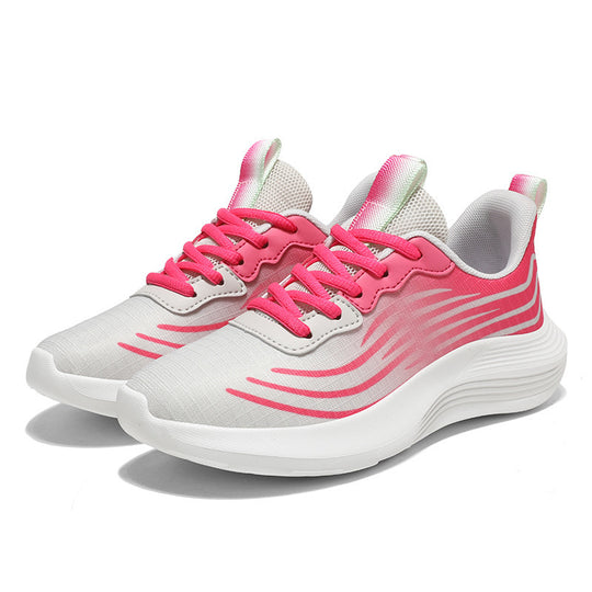 Damen Sportliche Leichtgewicht-Laufschuhe mit dämpfender Sohle R&B