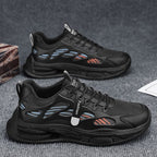 Damen Sportliche Sneakers mit atmungsaktiver Netzoberfläche und dämpfendem Sohlenprofil