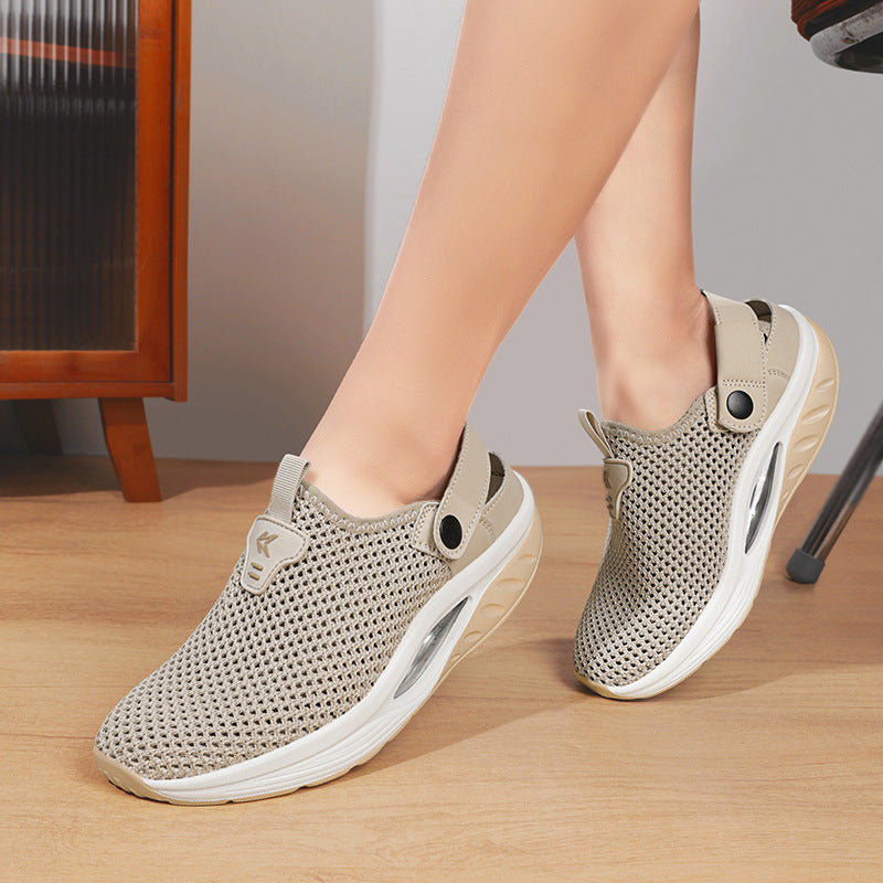 Damen Atmungsaktive Clogs mit dämpfender Sohle R&B