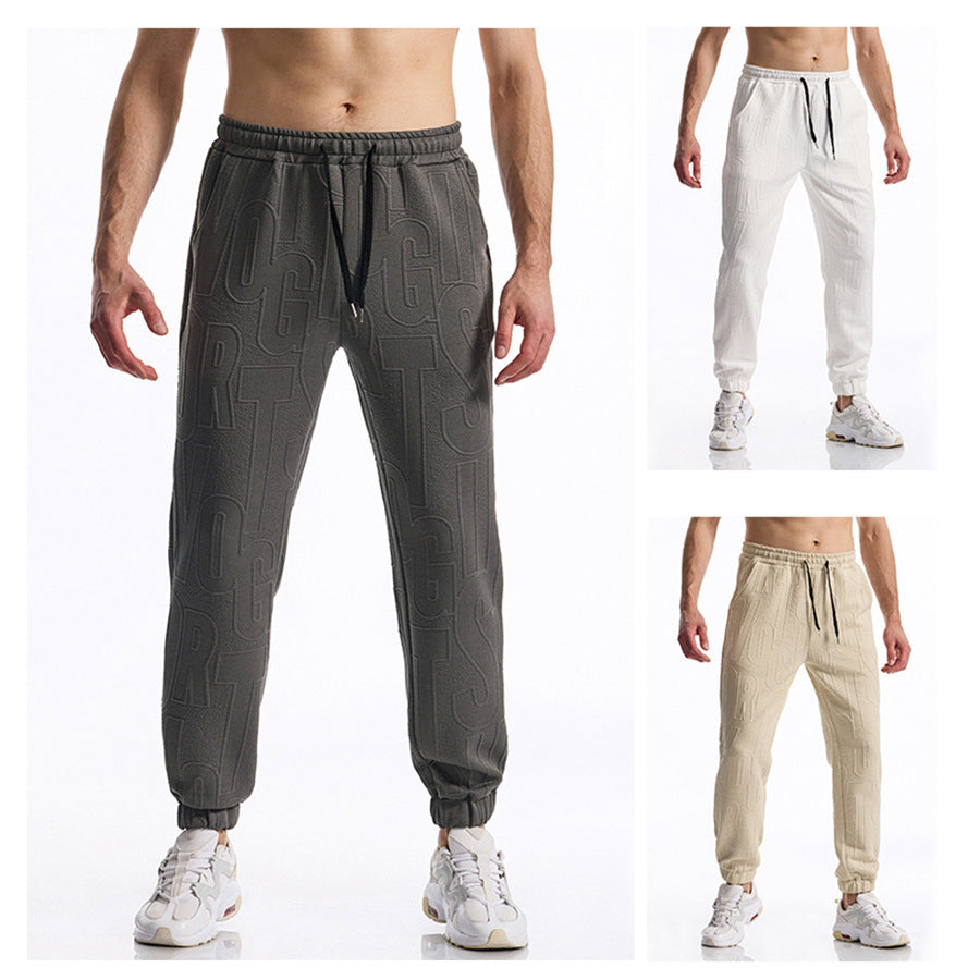 Herren Jogginghose mit elastischem Bund und sportlichem Schnitt R&B