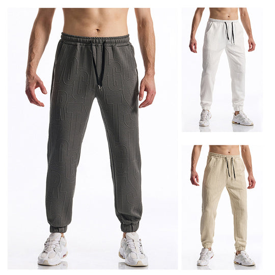 Herren Jogginghose mit elastischem Bund und sportlichem Schnitt R&B