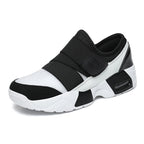 Damen Sportliche Slip-On Sneakers mit verstellbarem Riemen