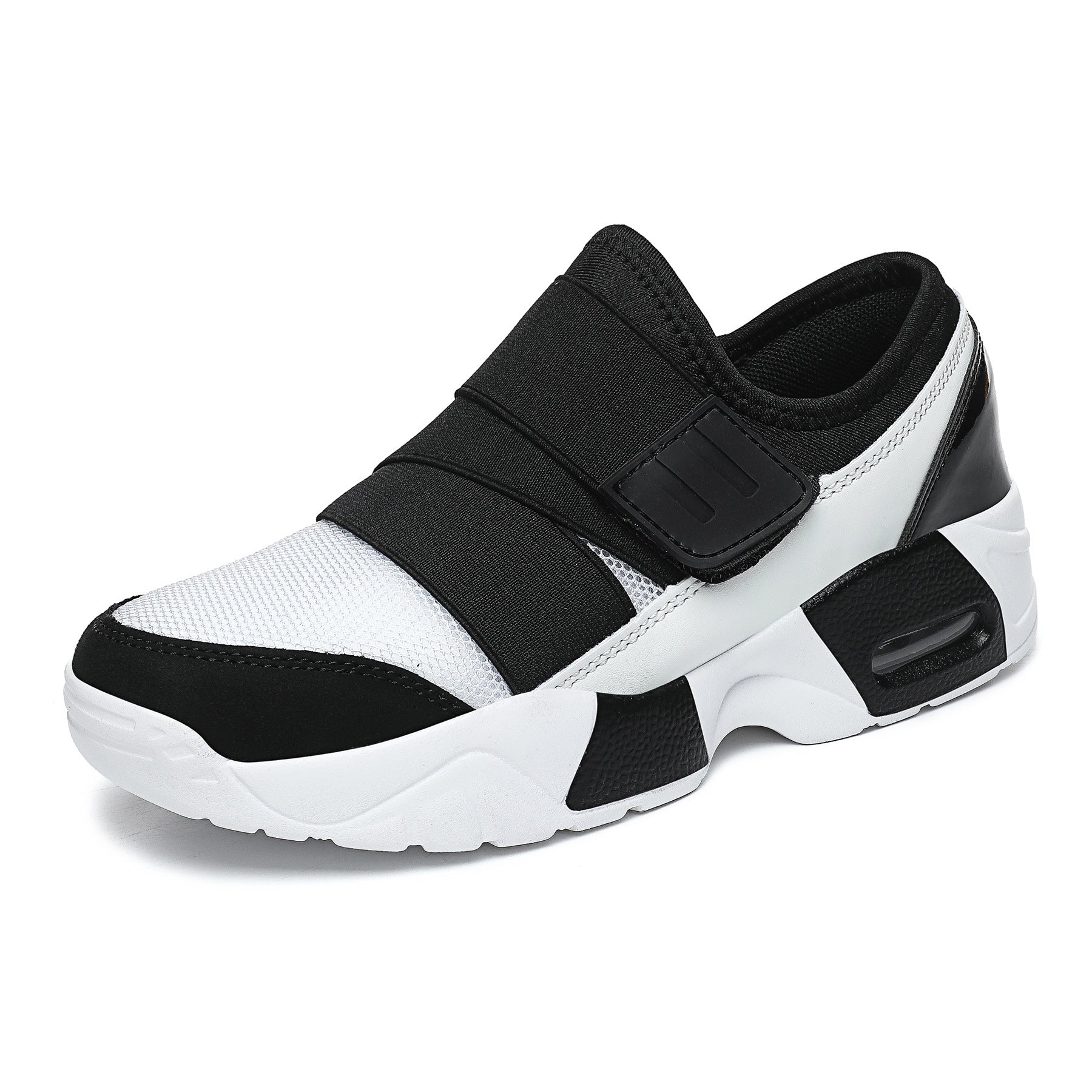 Damen Sportliche Slip-On Sneakers mit verstellbarem Riemen
