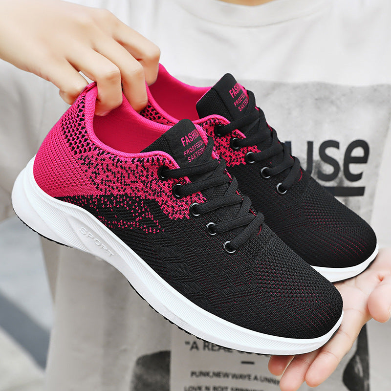 Damen Sportliche Leichtgewicht-Sneaker mit atmungsaktivem Obermaterial R&B