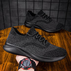 Damen Atmungsaktive und flexible Laufschuhe mit elastischem Schnürsystem