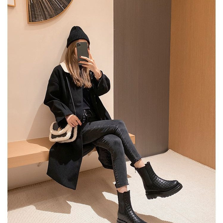 Damen Komfortable Chelsea-Boots mit gefüttertem Innenleben und rutschfester Sohle R&B
