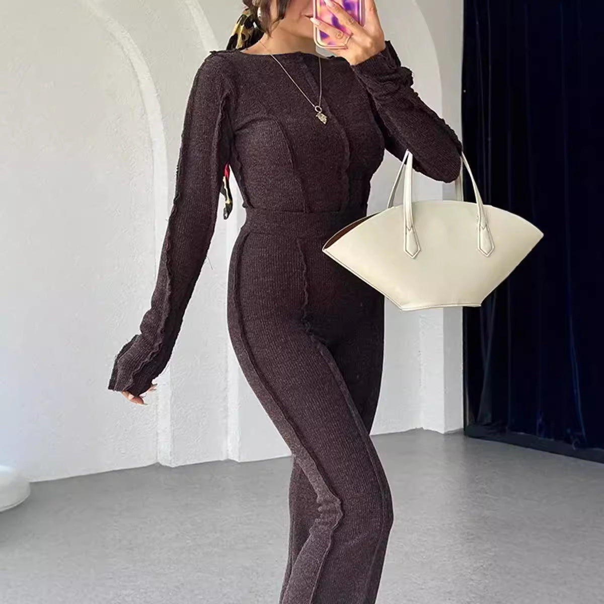 Damen Set aus Strickwaren R&B