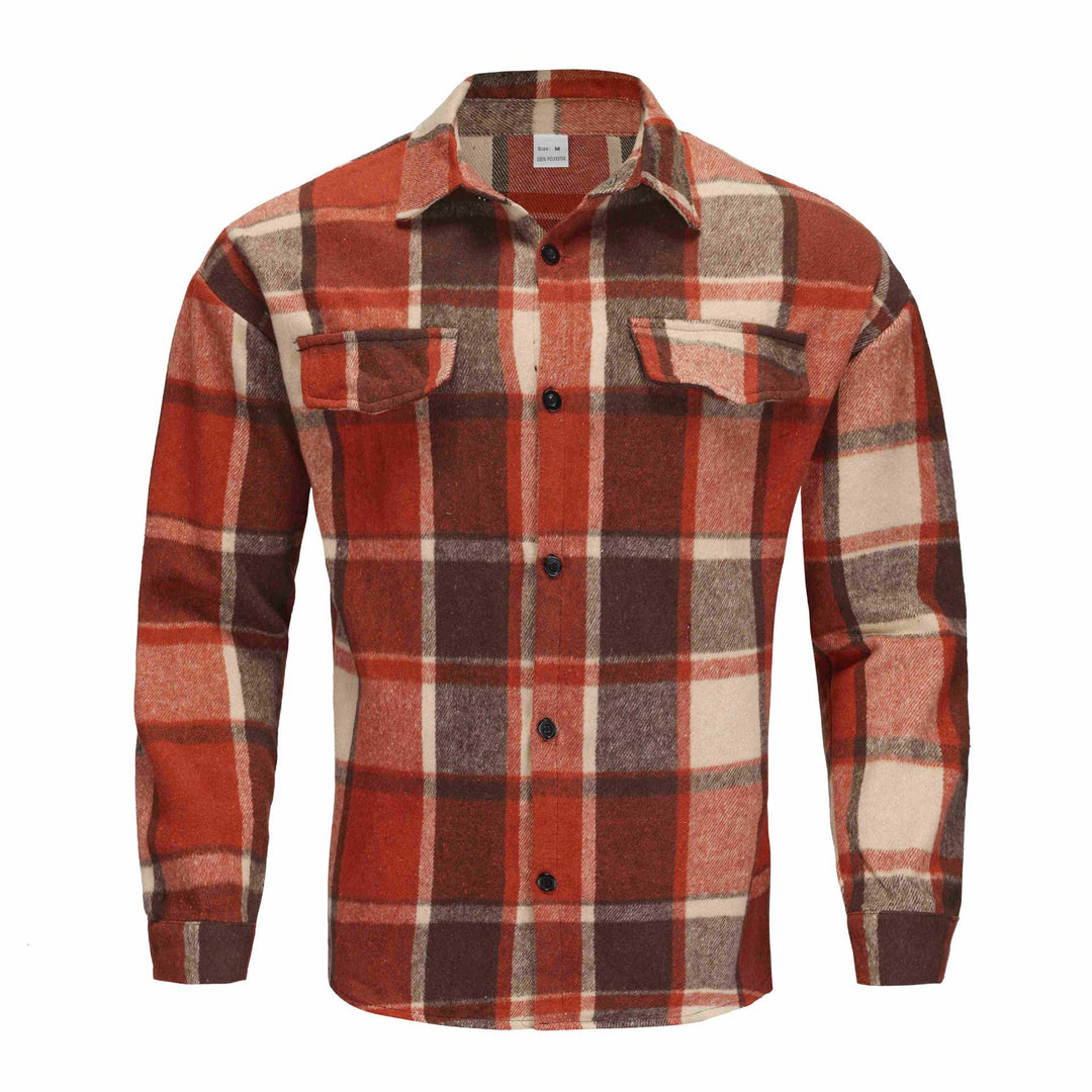Herren Flanellhemd R&B