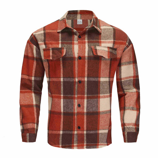 Herren Flanellhemd R&B