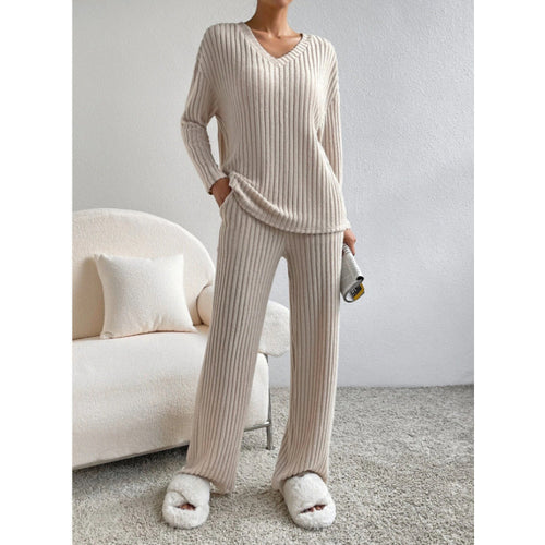 Damen bequemer Strickanzug R&B