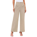 Damen weite Stoffhose mit praktischen Taschen R&B
