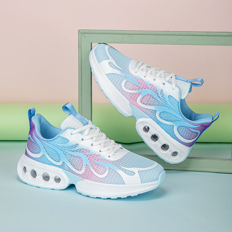 Damen Sportliche Sneakers mit atmungsaktiver Netzoberfläche und innovativer Dämpfungstechnologie R&B