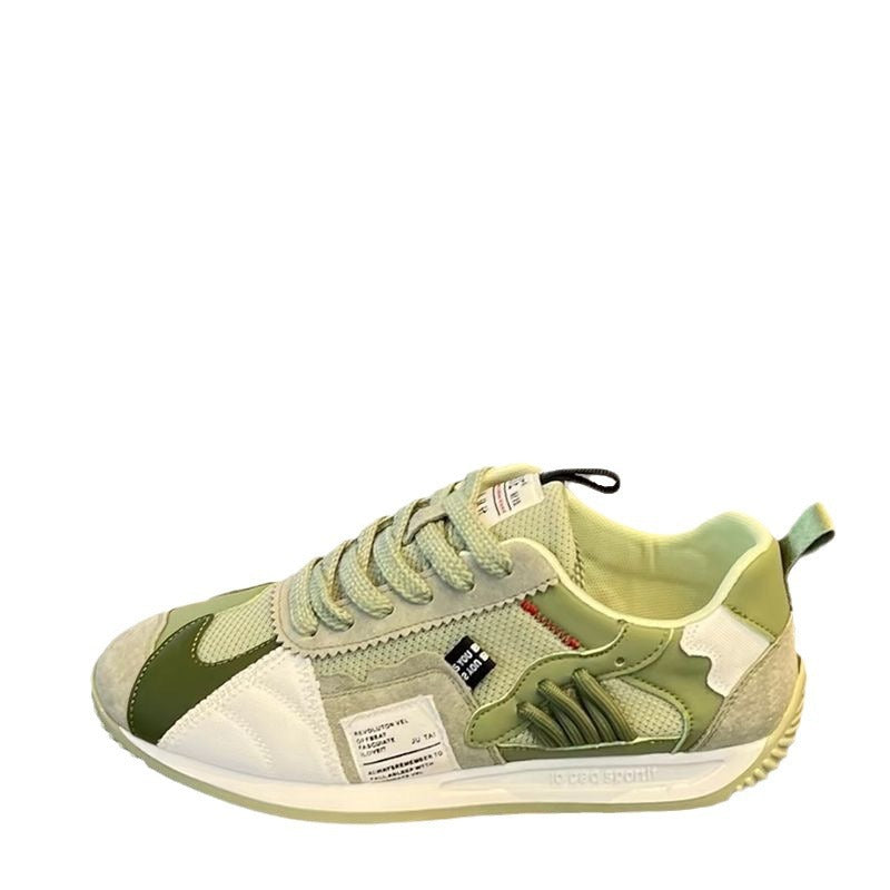 Damen sportliche Sneaker mit atmungsaktivem Design und gepolsterter Sohle R&B