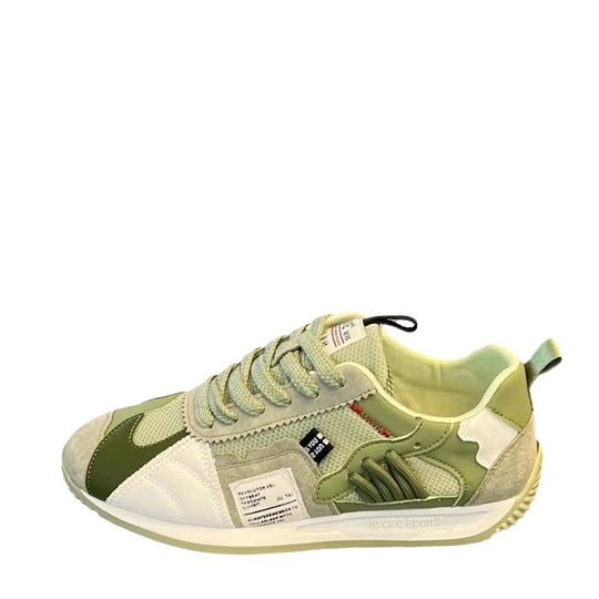 Damen sportliche Sneaker mit atmungsaktivem Design und gepolsterter Sohle R&B