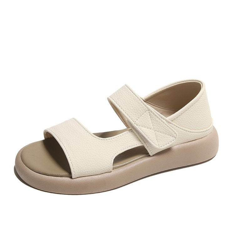 Damen Komfortable Klett-Sandalen