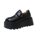 Damen Plattform Clogs mit luxuriösem Kunstfell-Innenfutter und stylischem Riemen R&B