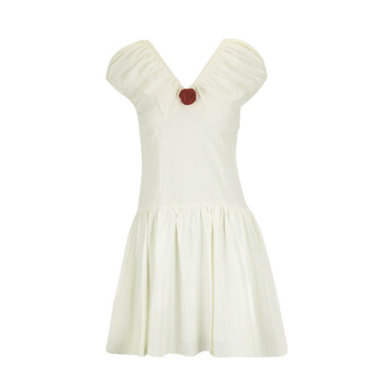 Damen Sommerliches Kleid mit verspielten Rüschendetails R&B