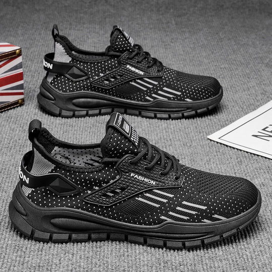 Damen Atmungsaktive Sport Sneakers mit flexiblem Sohlenprofil und rutschfester Laufsohle R&B