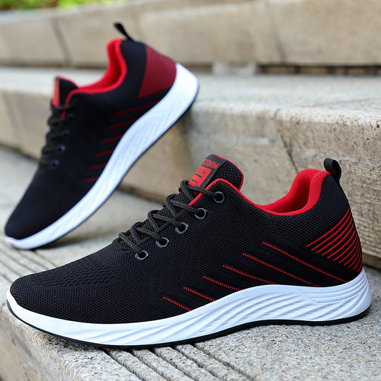 Damen Sportliche Lauf-Sneaker mit atmungsaktivem Obermaterial und dämpfender Sohle R&B