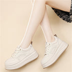 Damen Plateau-Sneaker mit dämpfender Sohle und atmungsaktivem Obermaterial R&B