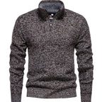 Herren Zip-Pullover mit strukturiertem Design R&B