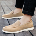 Damen Slip-On Mokassins aus weichem Wildleder
