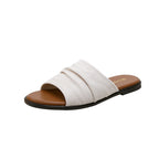 Damen Komfortable und schlichte Badeschuhe mit breitem Riemen R&B