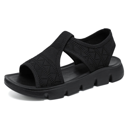Damen Atmungsaktive Sandalen mit flexibel verstellbarem Riemen R&B