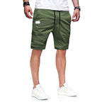 Herren Freizeit Cargoshorts mit elastischem Bund und praktischen Seitentaschen
