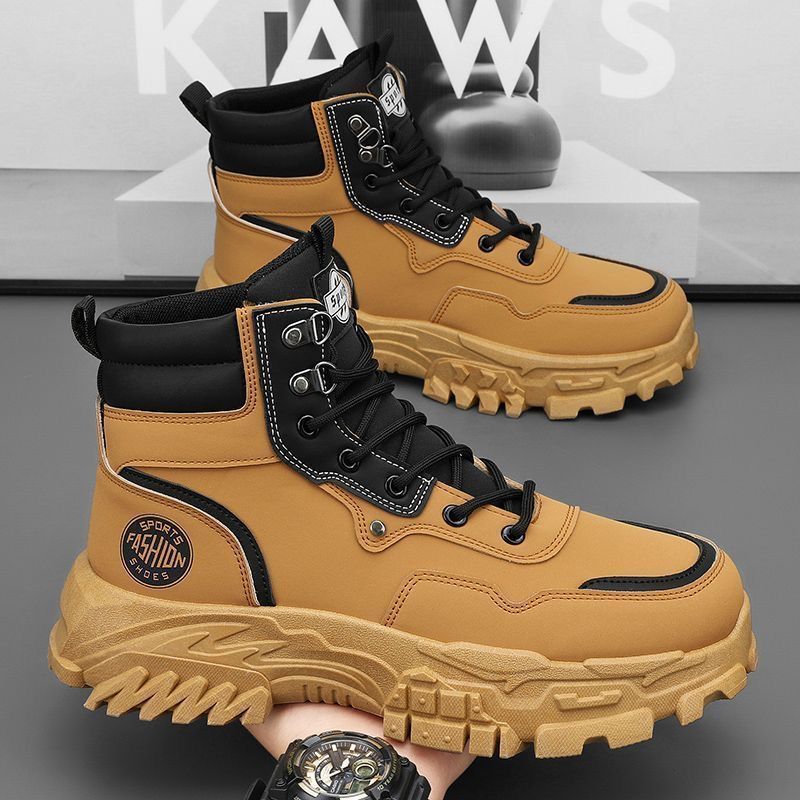 Damen Sportliche High-Top Stiefel mit rutschfester Sohle und strapazierfähigem Obermaterial R&B