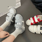Damen Sneaker mit praktischem Klettverschluss und sportivem Design R&B