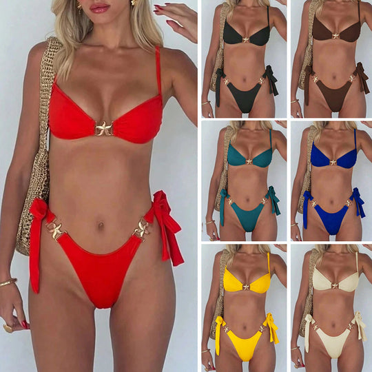 Damen Bikini-Set mit eleganten Schnallen R&B