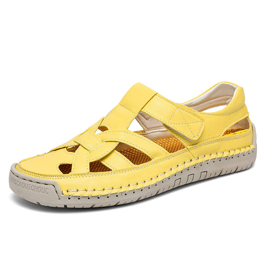 Herren Atmungsaktive Sandalen mit verstellbarem Riemensystem und rutschfester Sohle R&B