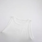 Damen Crop-Top mit aufregendem Herz-Motiv und modischem Schriftzug R&B