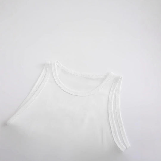 Damen Crop-Top mit aufregendem Herz-Motiv und modischem Schriftzug R&B