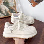 Damen Trendige Chunky Sneakers mit stilvollem Plateau und modischen Akzenten R&B