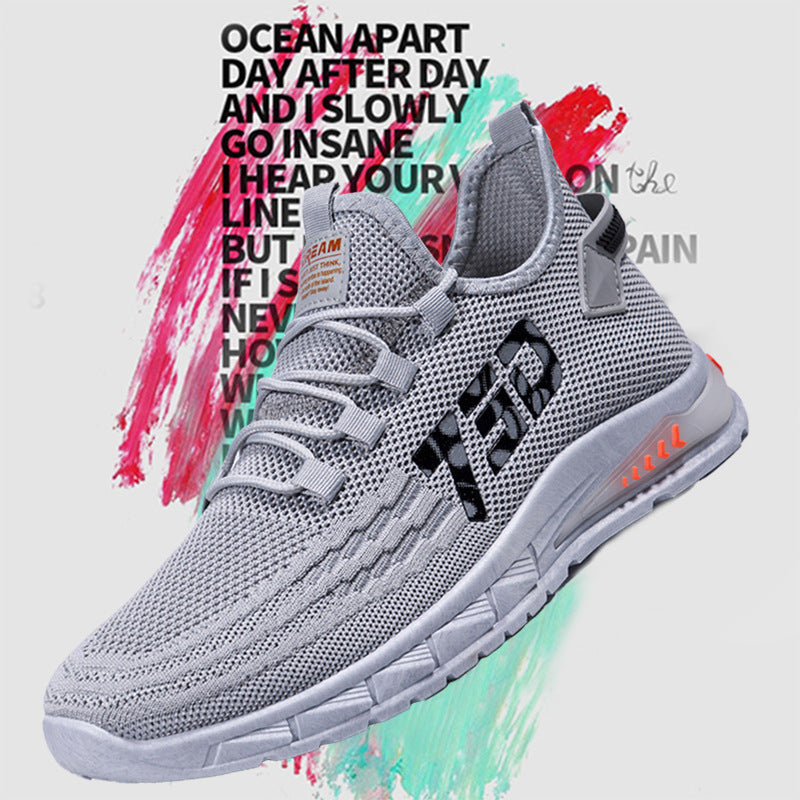 Damen Atmungsaktive Sneakers mit flexibler Laufsohle und stoßdämpfendem Fußbett R&B