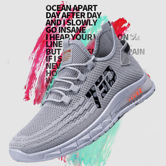 Damen Atmungsaktive Sneakers mit flexibler Laufsohle und stoßdämpfendem Fußbett R&B