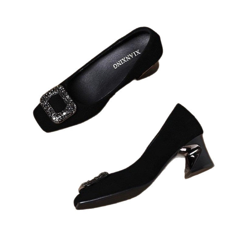 Damen Elegante Pumps mit glamourösem Schmuckdetail R&B