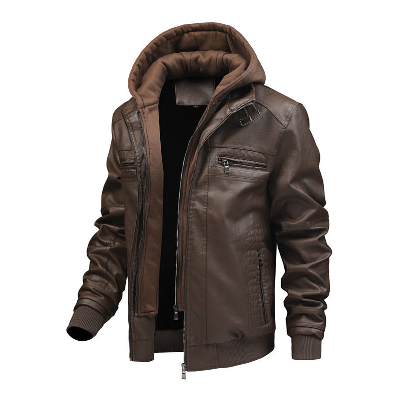 Herren jacke mit abnehmbarem Kapuzen-Innenfutter R&B