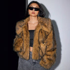 Damen Kunstpelzjacke R&B