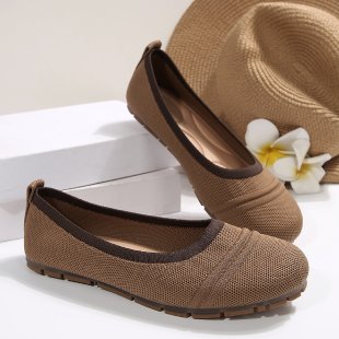 Damen Atmungsaktive und modische Slip-On Ballerinas R&B
